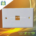 Fast delivery rj45 rj11 America ABS face plate Network wall outlet